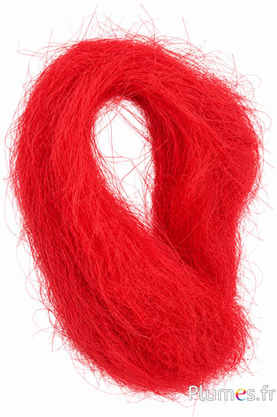 Sisalfasern - 50 g - rot